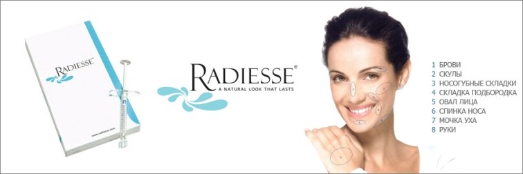 radiesse контурная пластика 